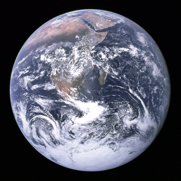 Die Erde von Apollo 17 aus gesehen! ©NASA